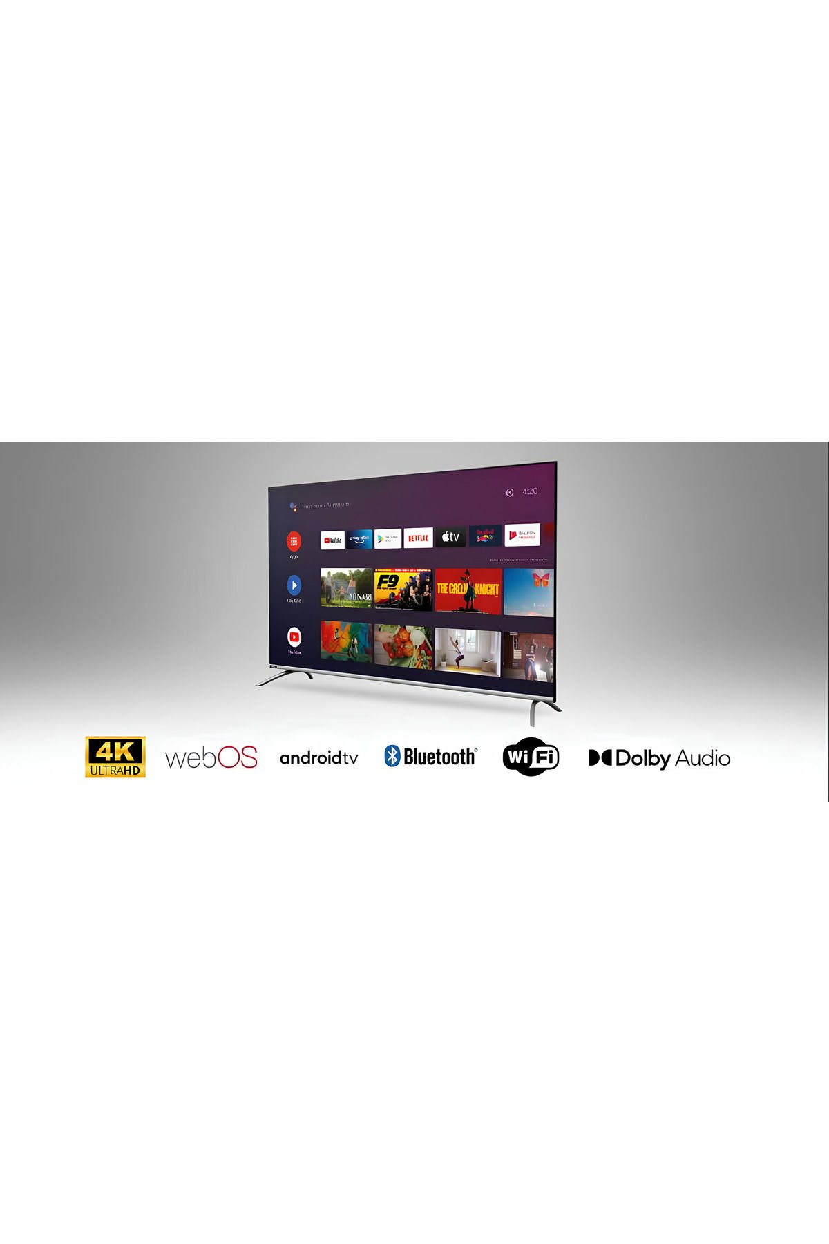 Saba SB50500 4K Ultra HD 50'' 127 Ekran Uydu Alıcılı webOS Smart LED TV