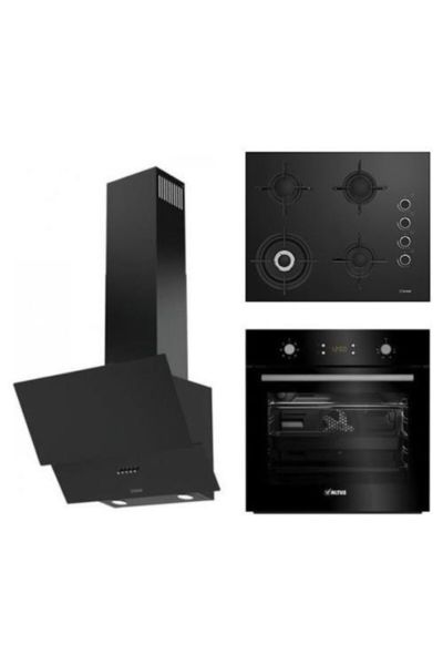 ALTUS Siyah Ankastre Set (Ala 137b - Ala 185 Gb - Ala 540b )