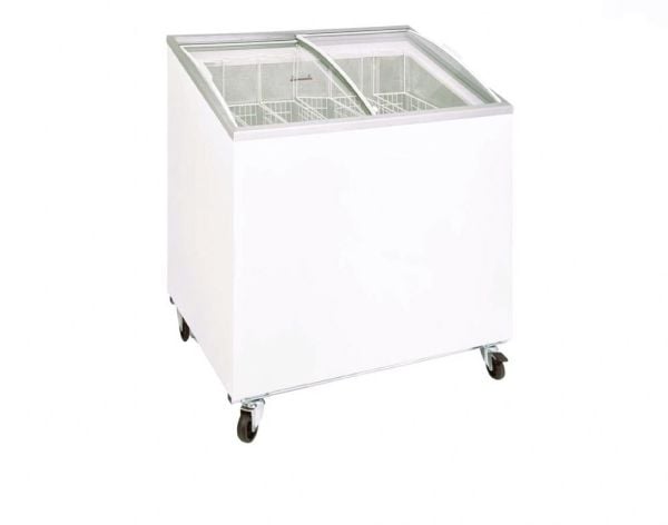 ŞENOCAK S 152 BCSG AC  EĞİK SÜRGÜ BOMBE CAMLI YATAY ŞİŞE SOĞUTUCU