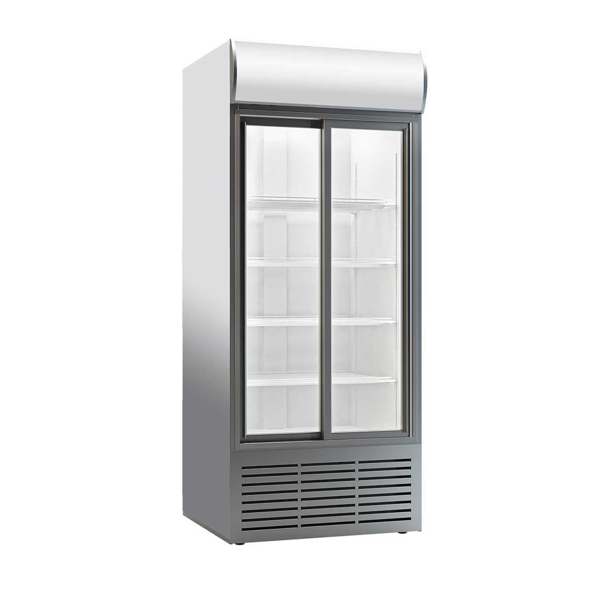 ŞENOCAK S900 SC DD ÇİFT SÜRGÜ KAPILI, DİKEY ŞİŞE SOĞUTUCU