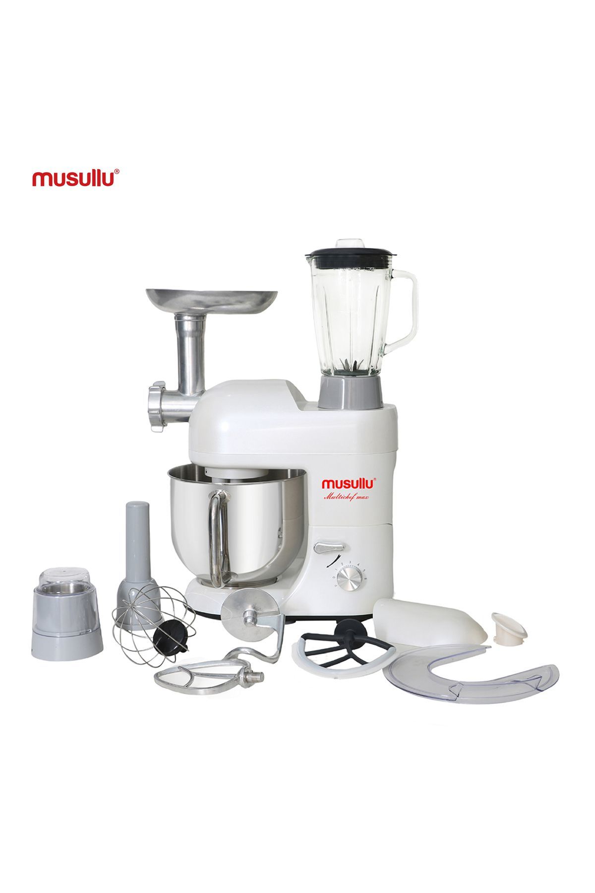 Musullu Multichef Max MSL 3005 6.5 lt 2000 W Stand Mikser