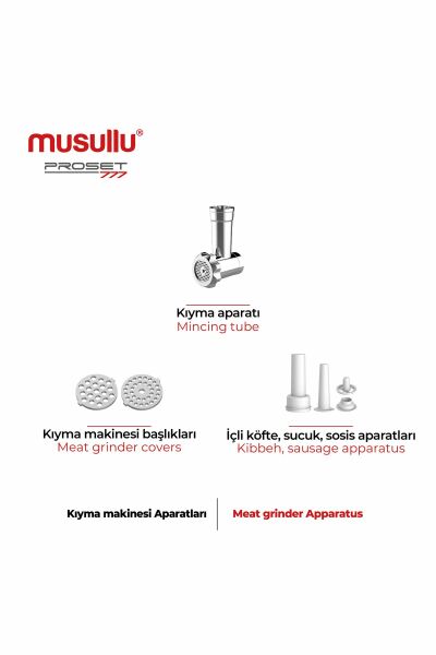 Musullu Proset MSL-3006 6.5 lt 1800 W Stand Mikser