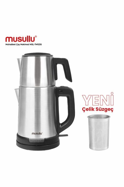 Musullu Muhabbet MSL-TM123S 1800 W Çelik Çay Makinesi