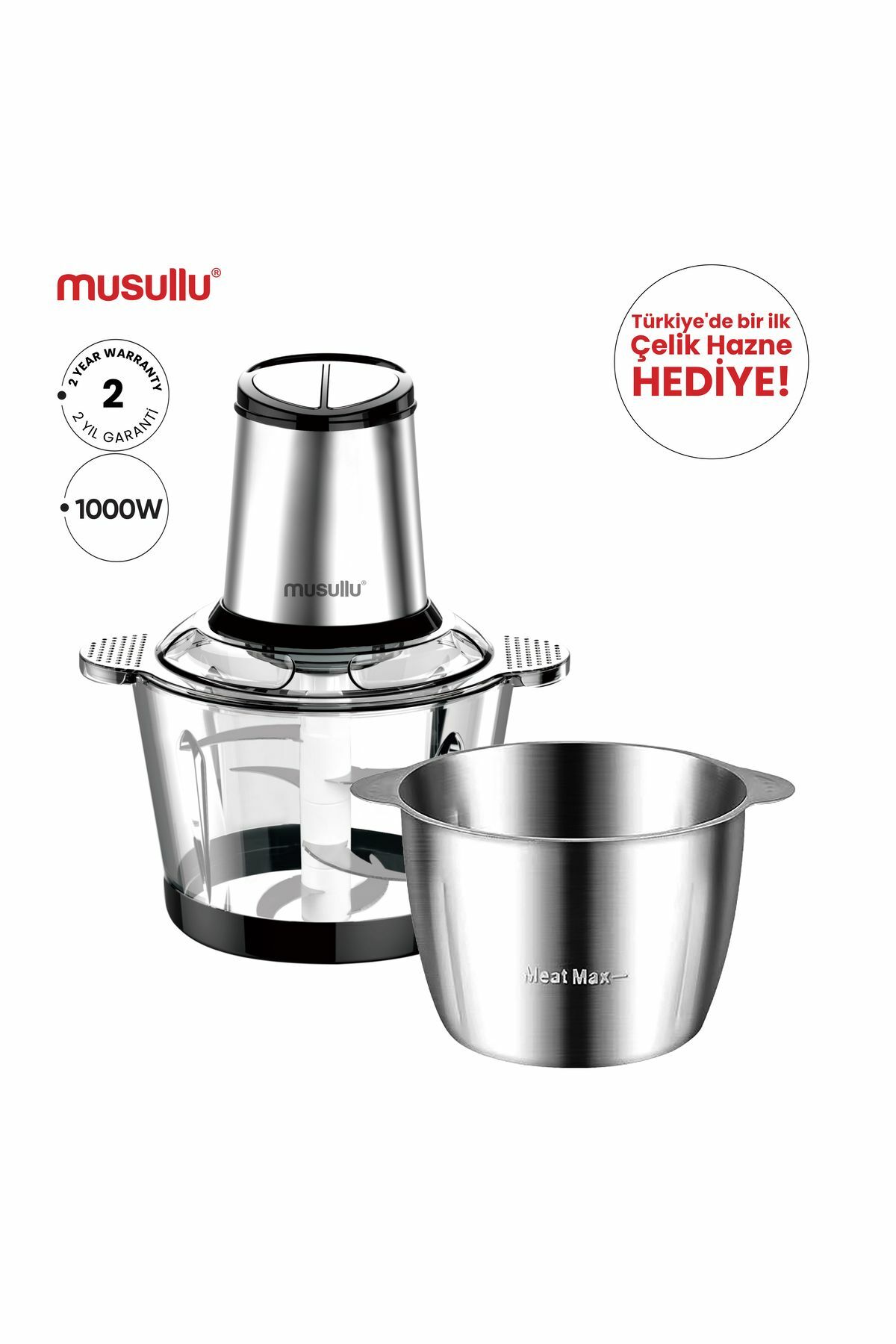 Musullu MSL-1222-3 1000 W Rondo