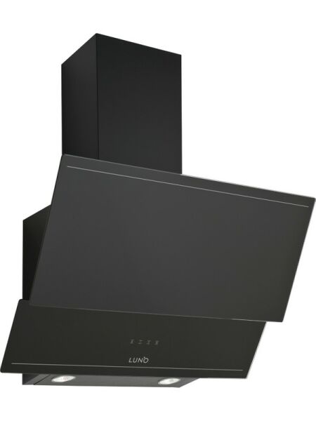 LUNO 3420.6.B01 Ankastre Cam Davlumbaz 60CM Siyah