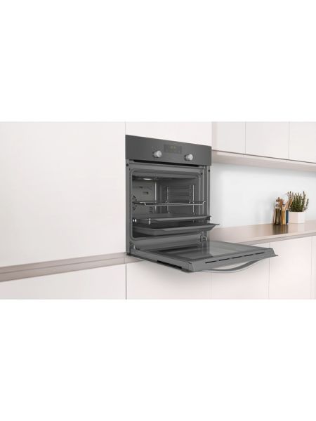 PROFİLO FRSA325G 66 Lt 6 Programlı Buhar Destekli Platin Gri Ankastre Fırın