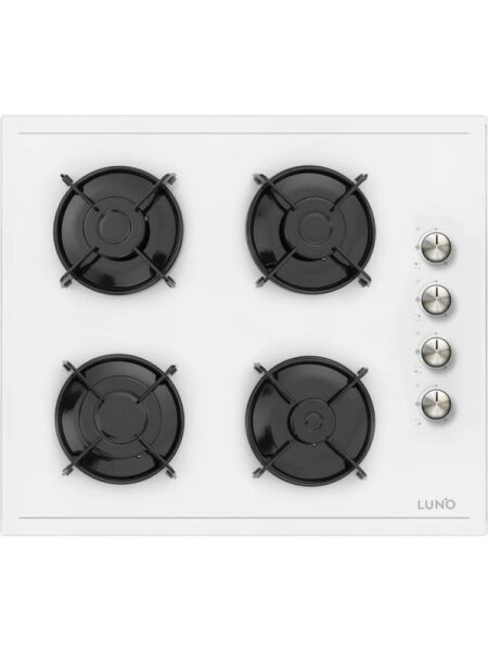 LUNO 638W01 Ankastre Beyaz Ocak