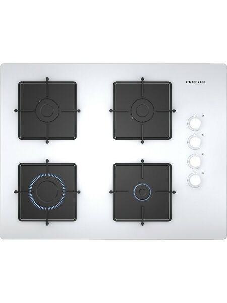 PROFİLO OO37P2O12D Sert Cam Ankastre Ocak Beyaz