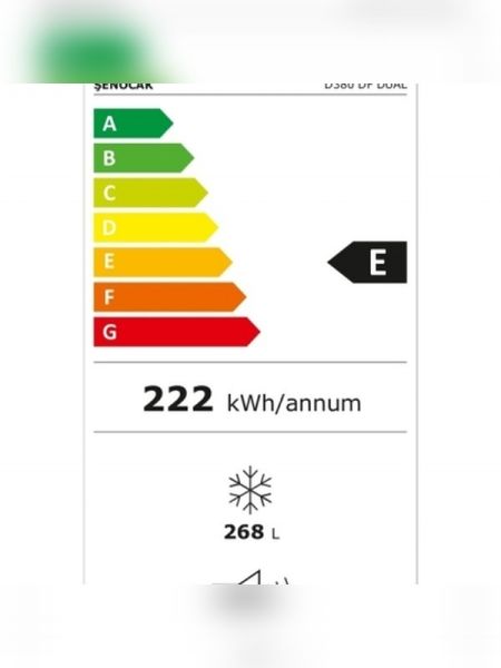 Şenocak D380 DF Dual Sandık Tipi Derin Dondurucu
