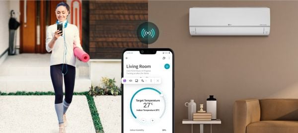 LG Dualcool Plus PC12SQ 12000 BTU A++ Inverter Duvar Tipi Klima