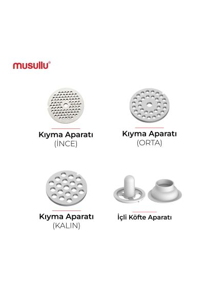 Musullu MT-G1800M 1800 W Kıyma Makinesi