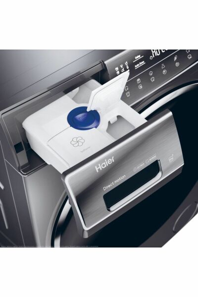 HAIER HW100GBD14979SUS 10 kg Wi-Fi + Bluetooth Bağlantılı 1400 Devir Çamaşır Makinesi