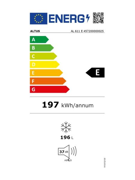 Altus AL 611 E 6 Çekmeceli Derin Dondurucu