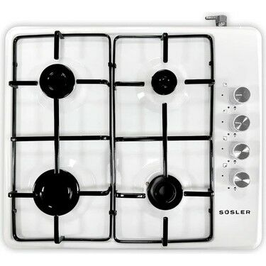 Süsler Sso-2125 Beyaz Emaye Set Üstü Ocak Lpg'li