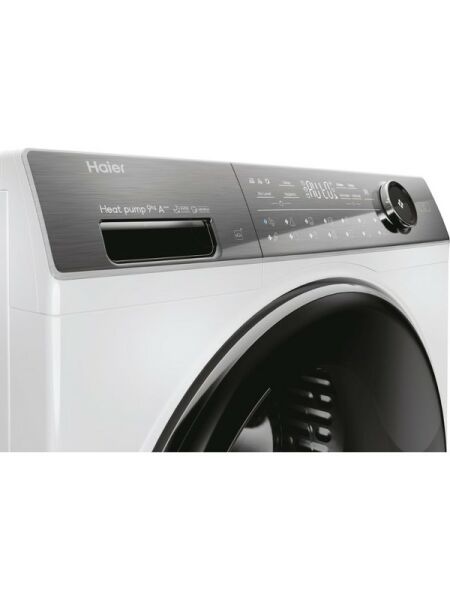 HAIER HD90-A3Q979U1-S 9 kg Wi-Fi Bağlantılı Isı Pompalı Kurutma Makinesi