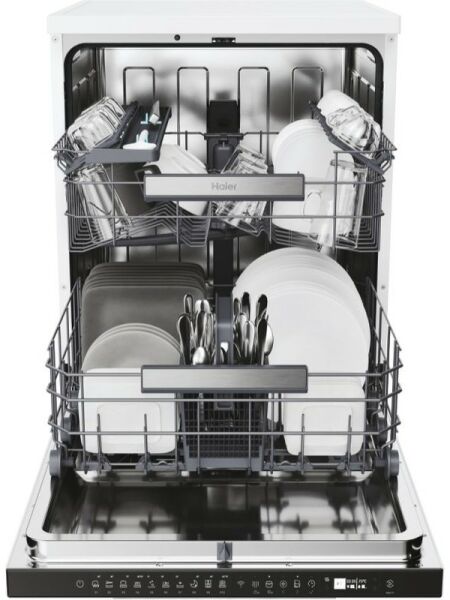 HAIER Xf 5C7M0W-17 10 Programlı Wi-Fi Bağlantılı Bulaşık Makinesi