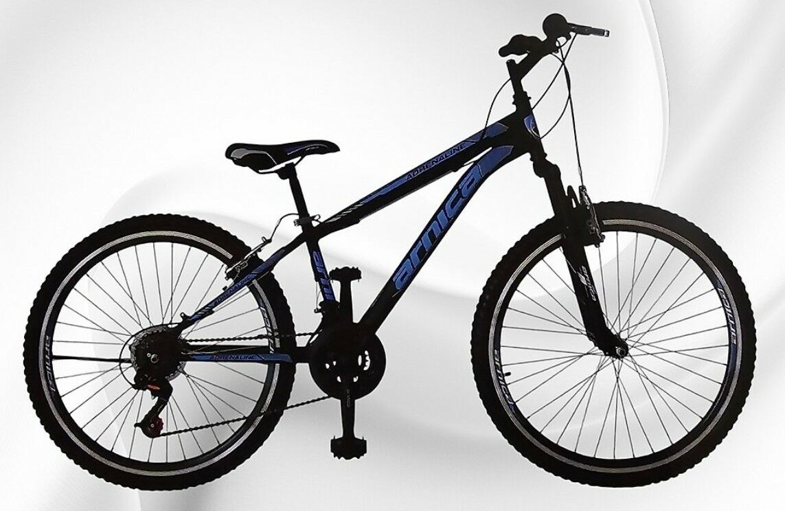 ARNİCA 2408 ADRENALINE 26 JANT 21 VİTES AMORTİSÖRLÜ DAĞ BİSİKLETİ SİYAH GÖVDE - YEŞİL SÜSLEME