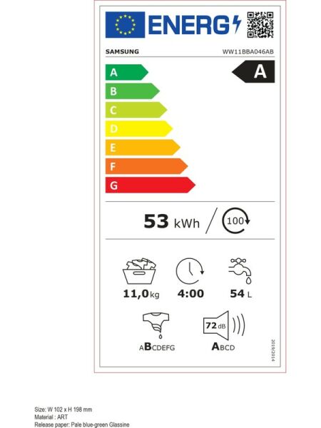 Samsung WW11BBA046ABAH 11 Kg 1400 devir Siyah Bespoke Tasarım Çamaşır Makinesi