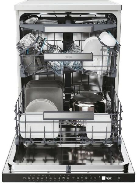 HAIER XF 6B2M3PX 10 Programlı Wi-Fi Bağlantılı Bulaşık Makinesi