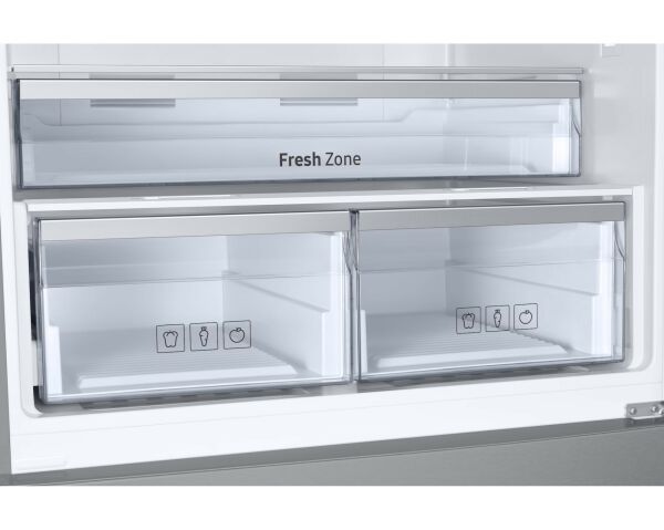 Samsung RB58DS75ESA/TR 580 Lt Alttan Donduruculu Inox No-Frost Buzdolabı, İkili Soğutma