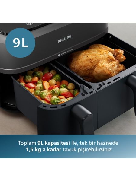 Philips NA350/00 3000 Serisi Çift Hazneli Airfryer