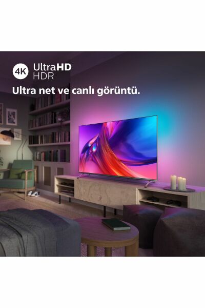 Philips 75PUS8808 75'' 190 Ekran Uydu Alıcılı 4K Ultra HD Google Smart Ambilight LED TV