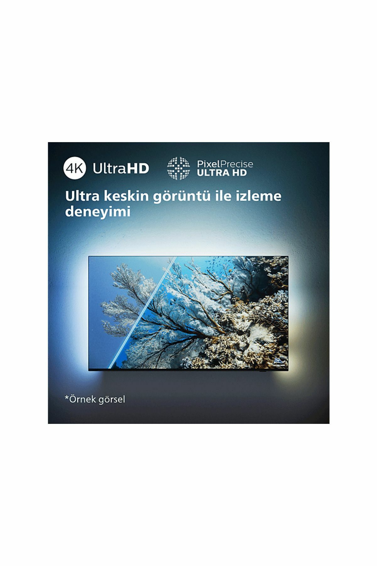 Philips 75PUS8309 4K Ultra HD 75'' 190 Ekran Uydu Alıcılı Smart LED TV