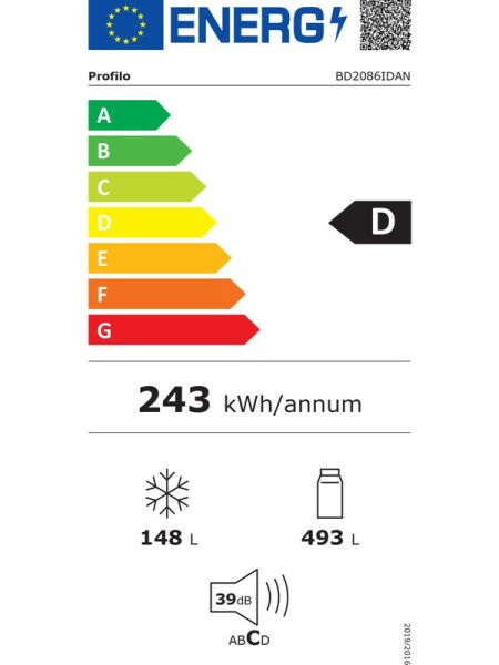Profilo BD2086IDAN Çift Kapılı No Frost Buzdolabı